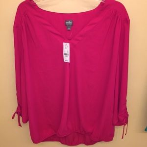 Brand new beautiful hot pink blouse